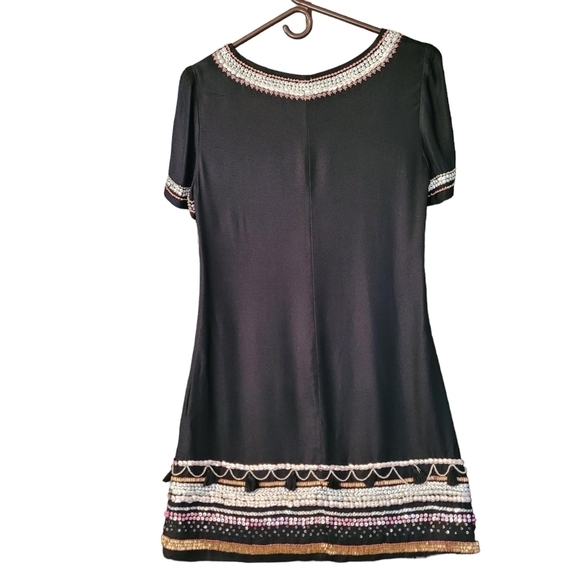Anthropologie Maeve Catriona embellished shift dress- 0 - Picture 7 of 8